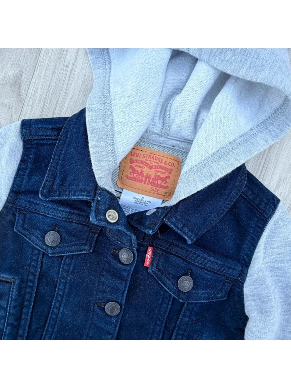 Levi's Baby Boys' Hooded Trucker Jacket